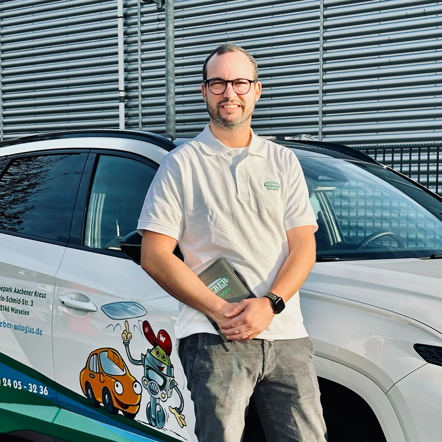 Fabrice Niselli, Area Sales Manager bei WEBER Autoglas